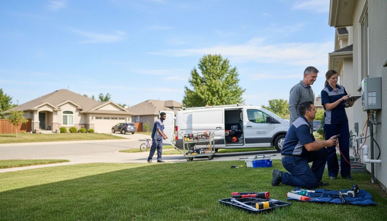 Tankless water heater service in Brewster, NE